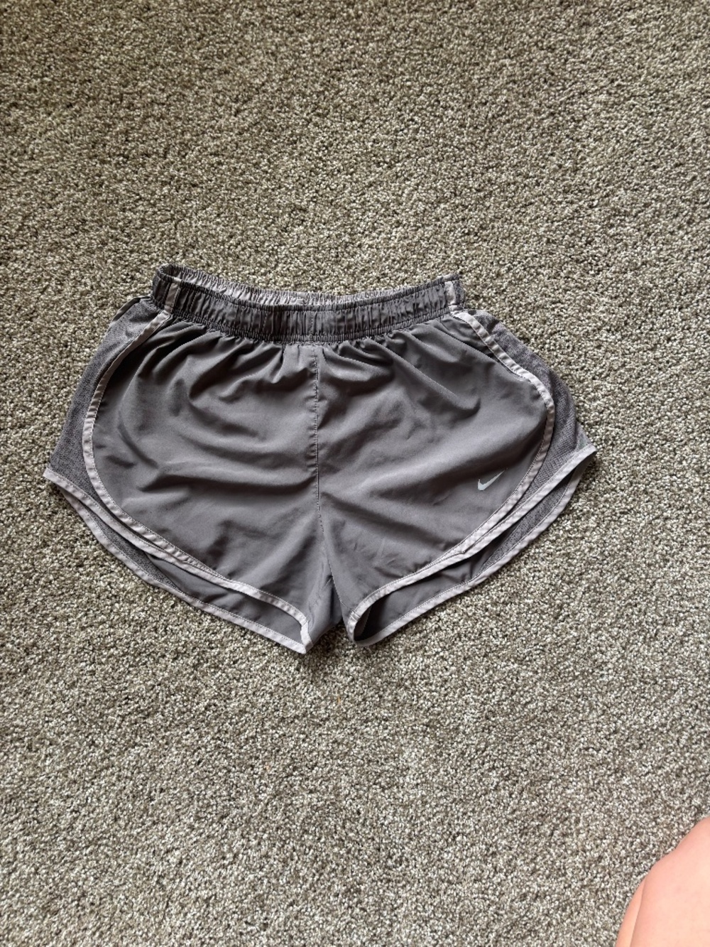 Grey Nike Tempo Athletic Shorts Size M